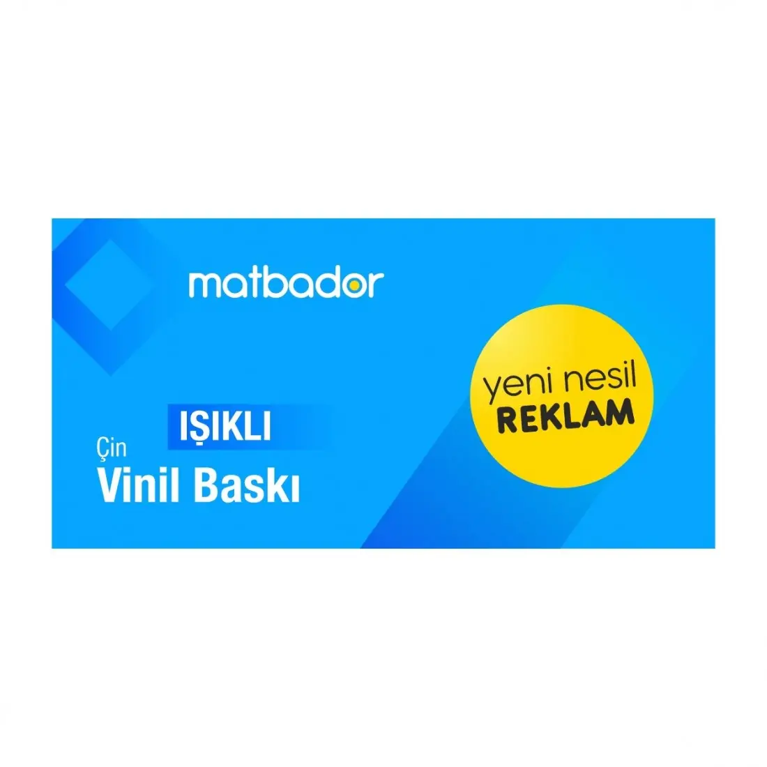 Işıklı Çin Vinil Branda Baskı